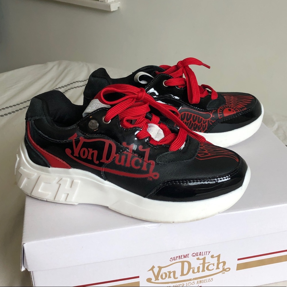 Von Dutch Women’s Fairfax Hightop Sneakers